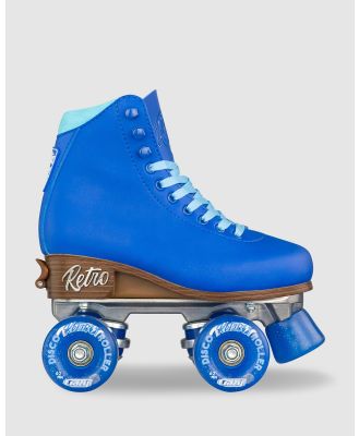 Crazy Skates - Retro Roller   Size Adjustable - Performance Shoes (Blue) Retro Roller - Size Adjustable