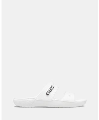 Crocs - Classic Crocs Sandals   Unisex - Casual Shoes (White) Classic Crocs Sandals - Unisex
