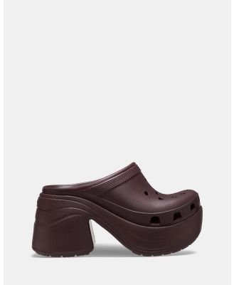 Crocs - Siren Clogs   Unisex - Casual Shoes (Mocha) Siren Clogs - Unisex