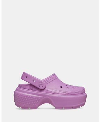 Crocs - Stomp Clogs   Unisex - Casual Shoes (Bubble) Stomp Clogs - Unisex