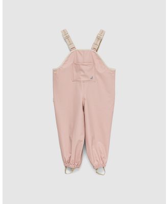 Crywolf - Rain Overalls Dusty Pink - Pants (Pink) Rain Overalls Dusty Pink