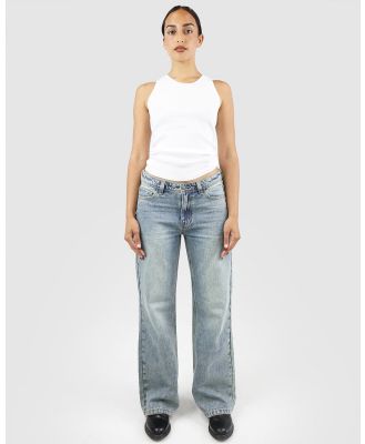 Dakota501 - Double D Denim Jean - Relaxed Jeans (Dirty Black) Double D Denim Jean