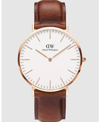 Daniel Wellington - Classic St Mawes 40mm - Watches (Rose Gold) Classic St Mawes 40mm