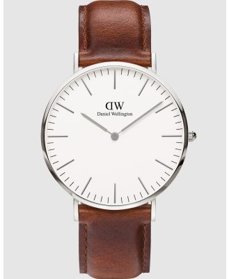 Daniel Wellington - Classic St Mawes 40mm - Watches (Silver) Classic St Mawes 40mm