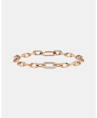 Daniel Wellington - Crystal Link Bracelet - Jewellery (Rose Gold) Crystal Link Bracelet