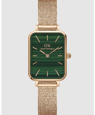 Daniel Wellington - Quadro Melrose - Watches (Green) Quadro Melrose