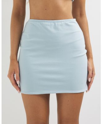 Dazie - Allure Cotton Mini Skirt - Skirts (Seafoam) Allure Cotton Mini Skirt
