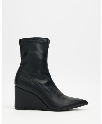 Dazie - Sasha Wedge Ankle Boots - Boots (Black) Sasha Wedge Ankle Boots