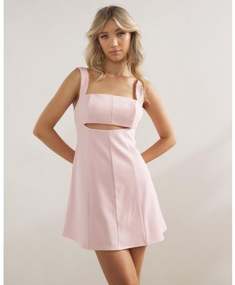Dazie - She's Going Out Mini Dress - Dresses (Dusty Pink) She's Going Out Mini Dress
