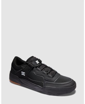 DC Shoes - Men's Metric Shoes - Lifestyle Sneakers (BLACK/BLACK/GUM) Men's Metric Shoes