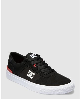 DC Shoes - Teknic S   Skate Shoes For Men - Jumpers & Cardigans (BLACK/WHITE) Teknic S   Skate Shoes For Men