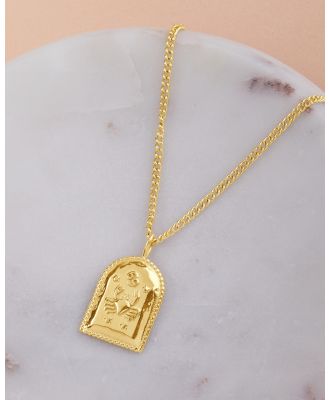 Dear Addison - Cancer Zodiac Necklace - Jewellery (Gold) Cancer Zodiac Necklace
