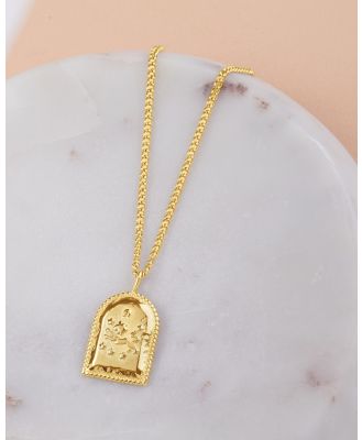 Dear Addison - Leo Zodiac Necklace - Jewellery (Gold) Leo Zodiac Necklace