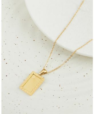 Dear Addison - Sun Rays Necklace - Jewellery (Gold) Sun Rays Necklace