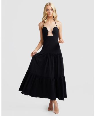 DERMA Department - Capri Maxi Dress - Dresses (Black) Capri Maxi Dress