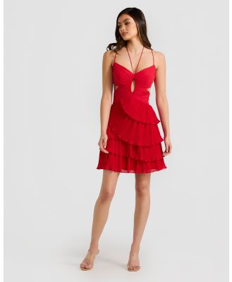 DERMA Department - Gigi Mini Dress - Dresses (Red) Gigi Mini Dress