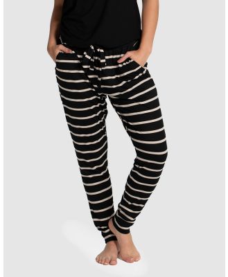 Deshabille - Emily Lounge Pant - Sleepwear (Black) Emily Lounge Pant