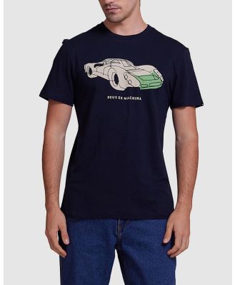 Deus Ex Machina - 908 Tee - T-Shirts & Singlets (Navy) 908 Tee