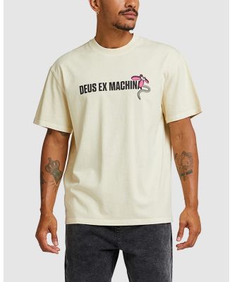 Deus Ex Machina - Surf Shop Tee   Loose Fit - T-Shirts & Singlets (Dirty White) Surf Shop Tee - Loose Fit