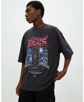 Deus Ex Machina - Transmission Tee - T-Shirts & Singlets (Anthracite) Transmission Tee