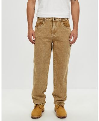 Dickies - 1939 Aged Denim Jeans - Jeans (Stone Washed Dessert Sand) 1939 Aged Denim Jeans