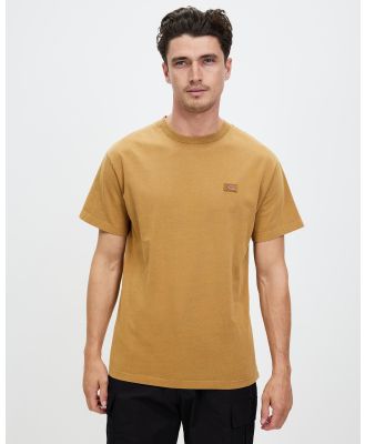 Dickies - Classic Label Washed T Shirt - T-Shirts & Singlets (Brown Duck) Classic Label Washed T-Shirt