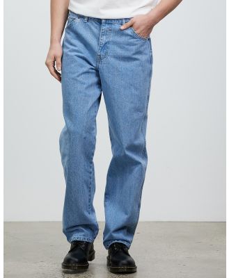 Dickies - Relaxed Fit Denim Jeans - Relaxed Jeans (Light Indigo) Relaxed Fit Denim Jeans