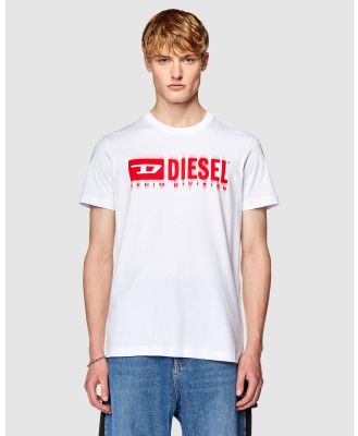 Diesel - Diegor T Shirt - T-Shirts & Singlets (White) Diegor T-Shirt