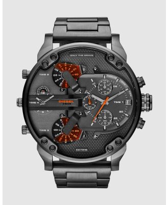 Diesel - Diesel Mr Daddy 2 Gun Metal Watch DZ7315 - Watches (Grey) Diesel Mr Daddy 2 Gun-Metal Watch DZ7315