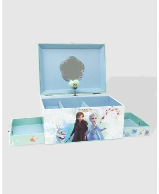Disney Frozen 2 by Pink Poppy - Disney Frozen The Magical Nature Luxury Musical Jewellery Storage Box - All toys (Blue) Disney Frozen The Magical Nature Luxury Musical Jewellery Storage Box
