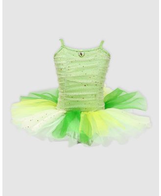 Disney Princess by Pink Poppy - Disney Princess Tiana Sparkling Ruched Tutu - Dresses (Green) Disney Princess Tiana Sparkling Ruched Tutu