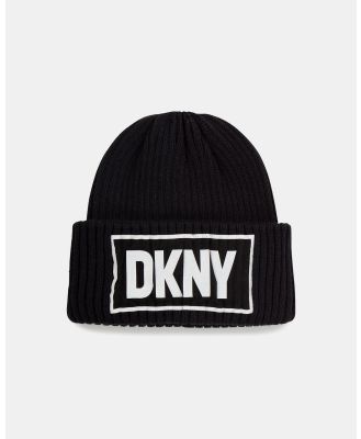 DKNY - Pull On Hat   Kids - Headwear (Black) Pull On Hat - Kids
