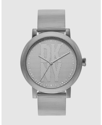 DKNY - Soho D Silver Tone Analogue Watch - Watches (Silver) Soho D Silver Tone Analogue Watch
