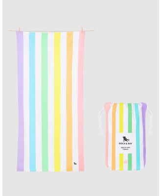 Dock & Bay - Beach Towel Summer Collection L Unicorn Waves - Home (Multi) Beach Towel Summer Collection L Unicorn Waves