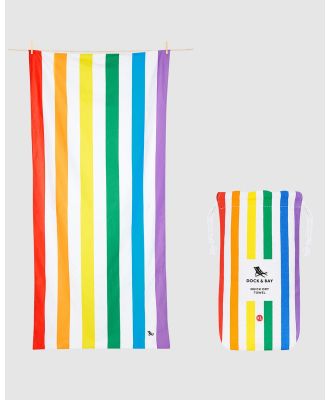 Dock & Bay - Beach Towel Summer Collection XL Rainbow Skies - Home (Multi) Beach Towel Summer Collection XL Rainbow Skies