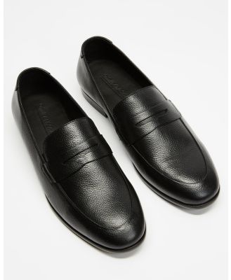 Double Oak Mills - Anthony Leather Loafers - Shoes (Black) Anthony Leather Loafers