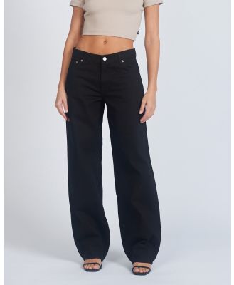 Dr Denim - Hill Low Jeans - High-Waisted (Black) Hill Low Jeans
