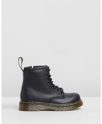 Dr Martens - 1460 Softy Boots   Toddlers Kids - Boots (Black Softy) 1460 Softy Boots - Toddlers-Kids
