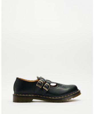 Dr Martens - Womens 8065 Mary Jane Shoes - Flats (Black Smooth) Womens 8065 Mary Jane Shoes