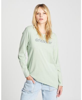 DRICOPER DENIM - Bowie Long Sleeve Tee - Long Sleeve T-Shirts (Meadow Green) Bowie Long Sleeve Tee