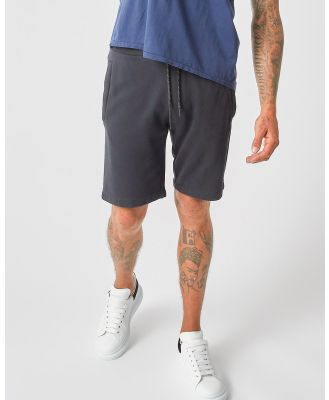 DRICOPER DENIM - Essential Fleece Shorts - Shorts (Washed Black) Essential Fleece Shorts