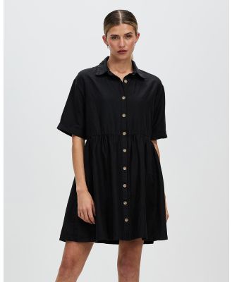 DRICOPER DENIM - Jozie Linen Dress - Dresses (Black) Jozie Linen Dress