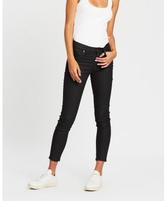 DRICOPER DENIM - Lauren Coated Jeans - Crop (Coated Black) Lauren Coated Jeans