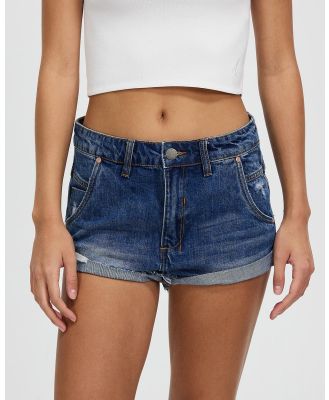 DRICOPER DENIM - Slouchy Shorts - Denim (Paris Blue) Slouchy Shorts