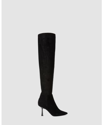 Dune London - Sibella   Black - Knee-High Boots (Black) Sibella - Black