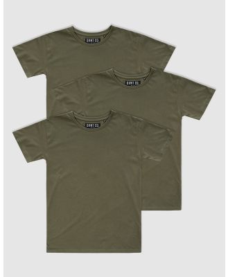 DVNT - 3 Pack Devoid Premium Tee   Youth - Short Sleeve T-Shirts (Multi) 3-Pack Devoid Premium Tee - Youth
