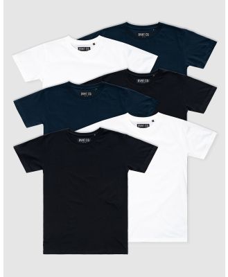 DVNT - 6 Pack Devoid Premium Tee   Youth - Short Sleeve T-Shirts (Multi) 6-Pack Devoid Premium Tee - Youth