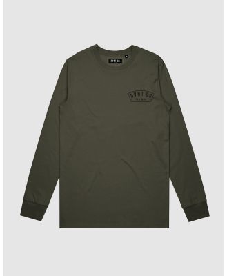 DVNT - Bailey Long Sleeve   Youth - Long Sleeve T-Shirts (Olive) Bailey Long Sleeve - Youth