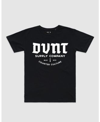 DVNT - Benson Tee   Youth - Short Sleeve T-Shirts (Black) Benson Tee - Youth