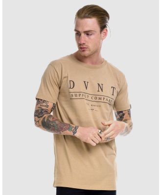 DVNT - Deluxe Tee - T-Shirts & Singlets (Camel) Deluxe Tee